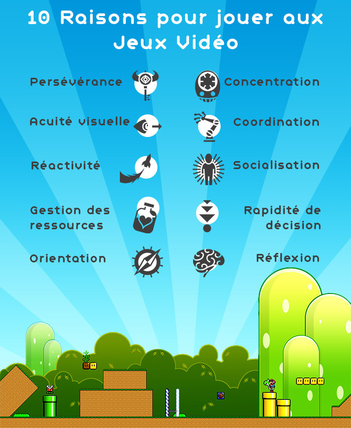 10 raisons pour jouer aux jeux vidéo