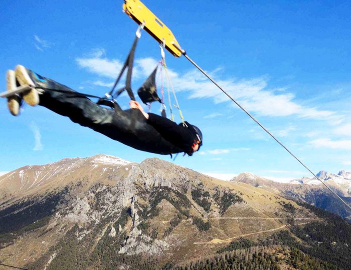 Tyrolienne la Colmiane Plus grande tyrolienne d'Europe