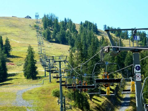 Télésiège luge d'ete la Colmiane Télésiège luge d'ete la Colmiane