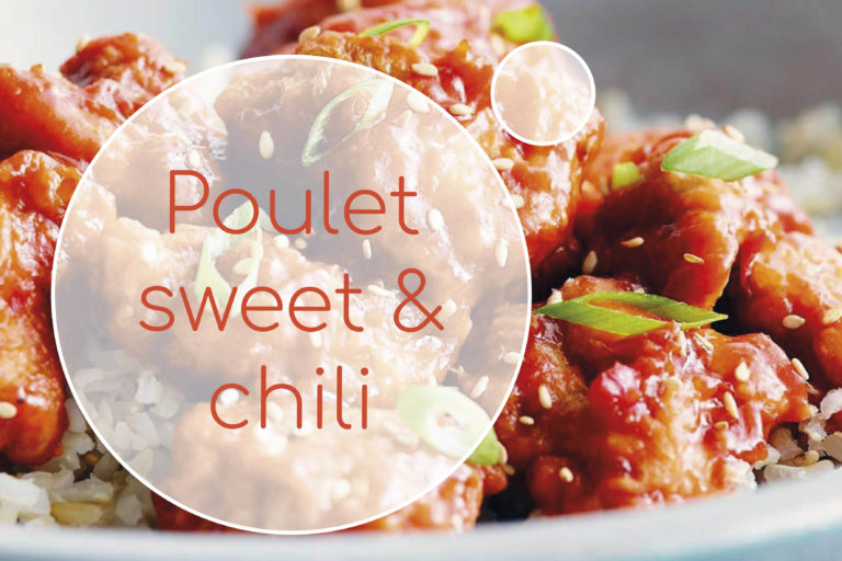 Sweet chili poulet