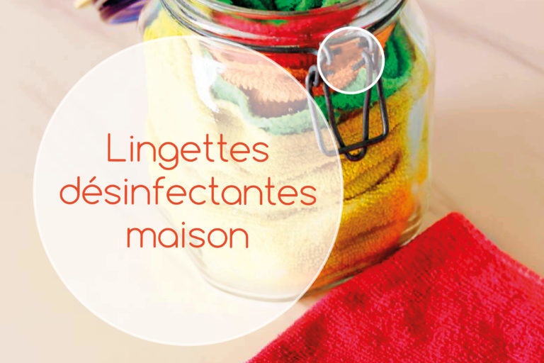 lingettes désinfectantes maison